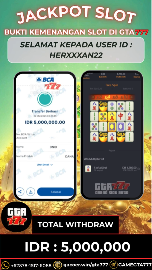 Kemenangan Mahjong Ways Hingga 5 Juta
