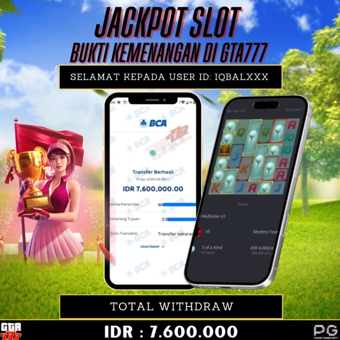Kemenangan Super Golf Drive Hingga 7,6 Juta
